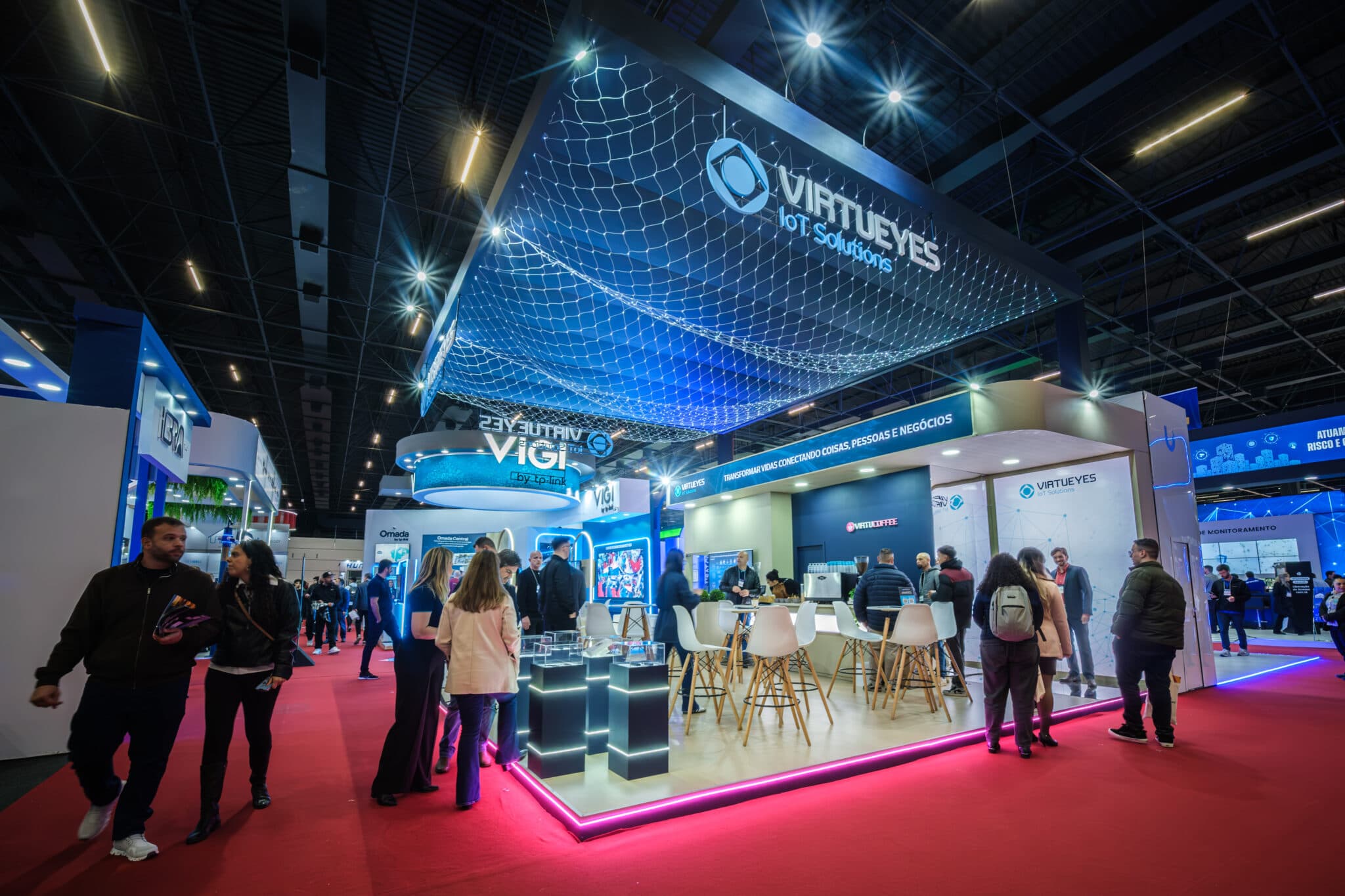 Virtueyes na EXPOSEC 2025: IoT e conectividade inteligente para o setor de segurança