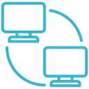 Acesso a informações de rede das linhas icon